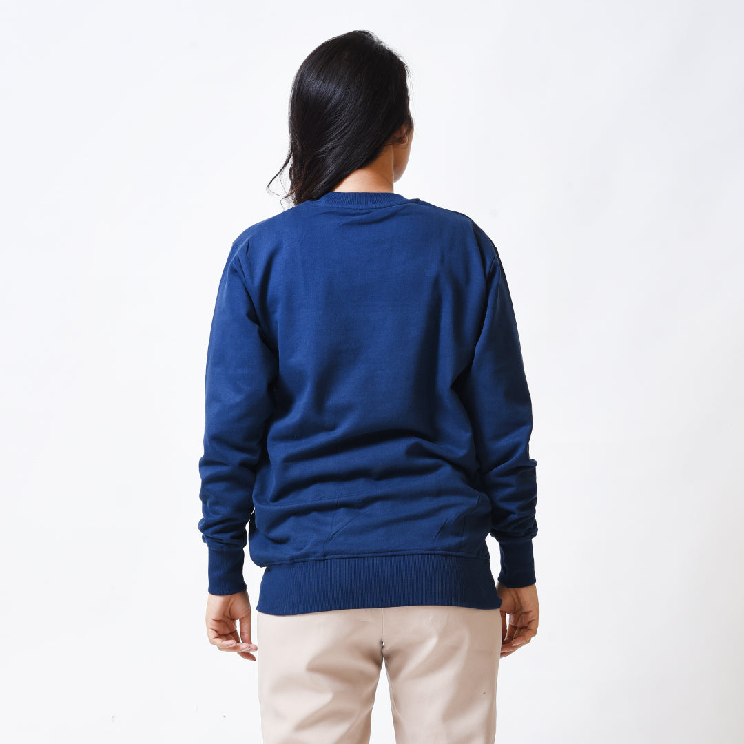 Whatever Blue Sweatshirt For Women