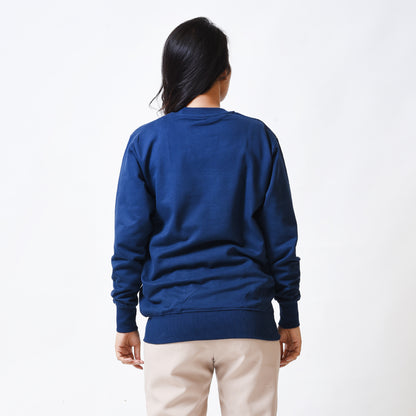 FLOWER Navy Blue Hoodie