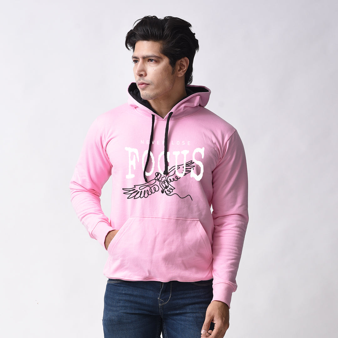 FOCUS Pink Hoodie