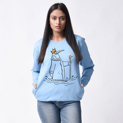 King Penguin Sky Blue Sweatshirt