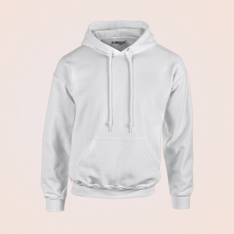BASIC WHITE HOODIE